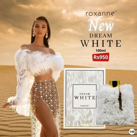 عطر روكسان  ROXANNE DREAM EAU DE PARFUME-100ML - دريم وايت