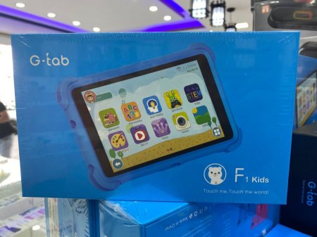 تابلت الاطفال الاحترافي التعليمي والترفيهي TAB G-Tab F1 الاصلي  بواجهة تعليمية وواجهة ترفيهية   