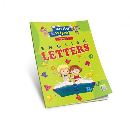 كتاب السبورة English Letters المستوى الثاني من سلسلة أكتب وأمسح