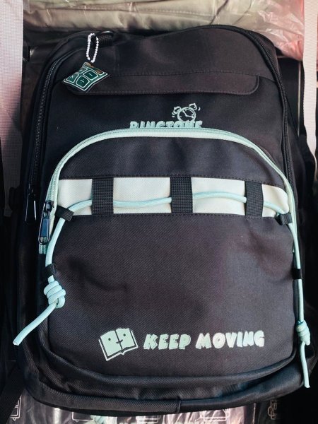 حقيبة شنطة ظهر KEEP MOVING بتصميم عصري